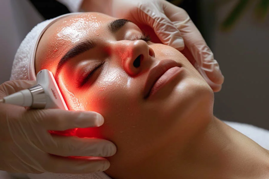 Wrinkle-reducing facial massager