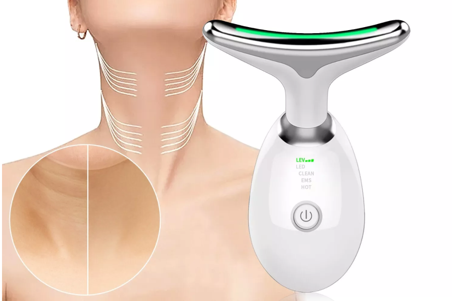 Facial massage device for wrinkles