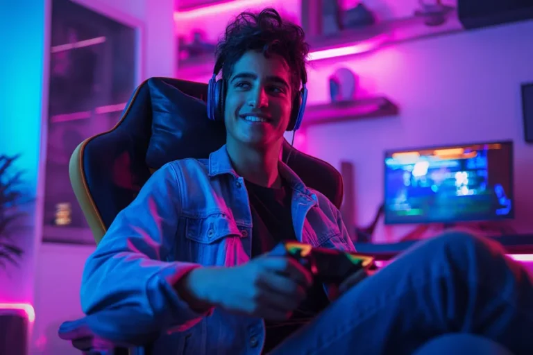 Gaming headset with Bluetooth